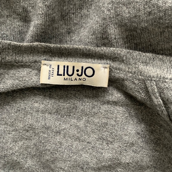Liu Jo Gray sweater with removable embellishment size M - Picture 8 of 10